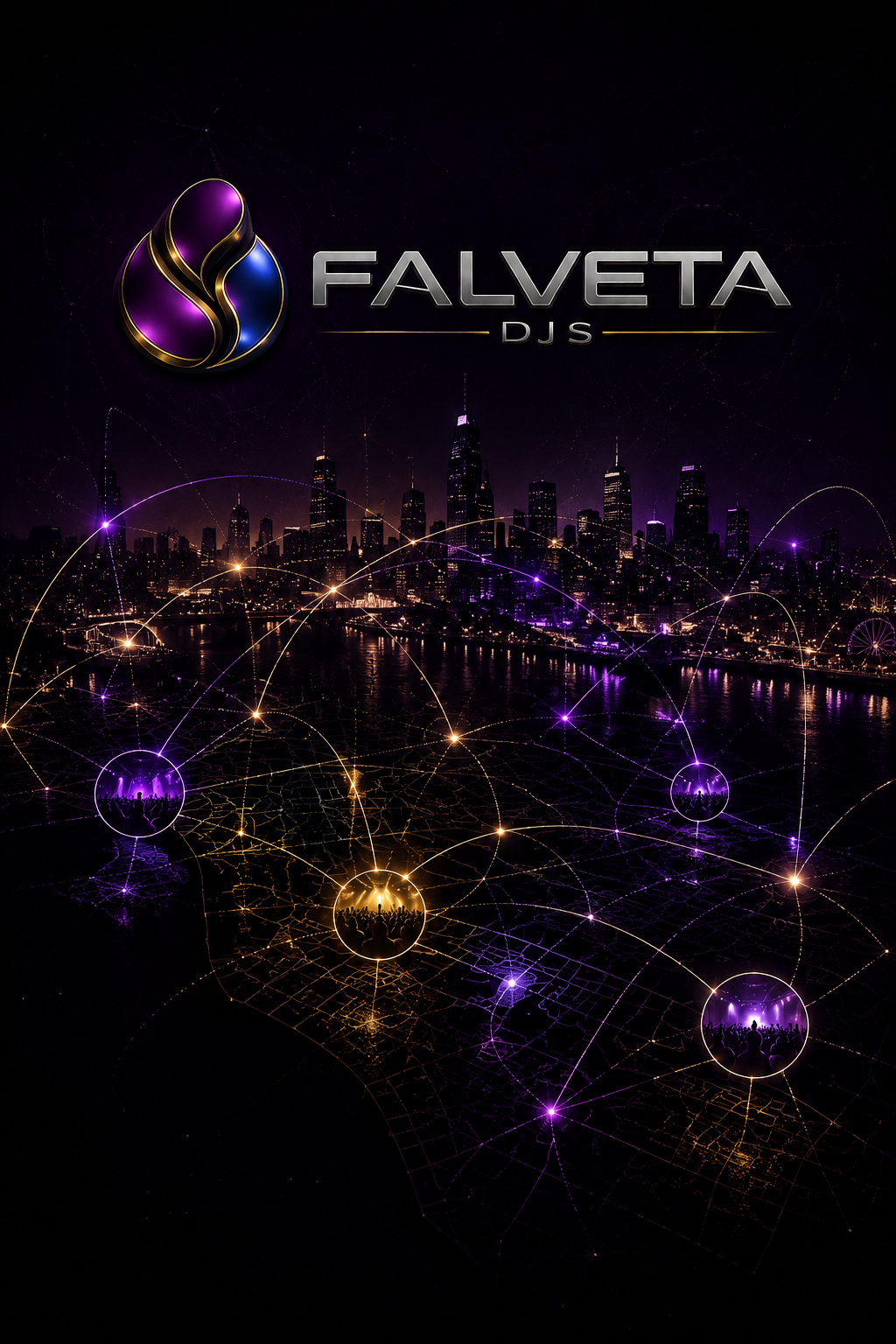 Melbourne by night — Falveta
